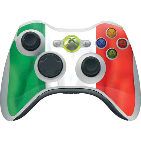 Italy Flag Xbox 360 Wireless Controller Skin